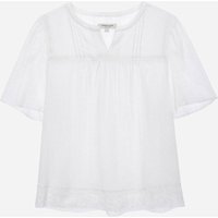 Lace Mix A-Line Blouse TMBLW