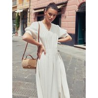 Volume V-neck Dress Colors