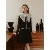 Moidew Chanson Black Dress