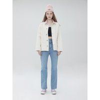 Collar Block Denim Jacket