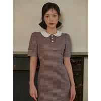 Luna Check Mini Dress