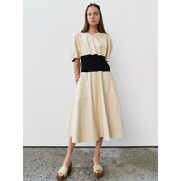 Faux Leather Dress
