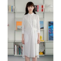 Short Sleeve Long Shirt Dress _ colors