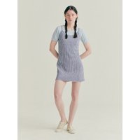 Gingham Mini Dress Blue