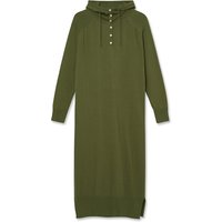 Organic Hoodie Dress _ Green