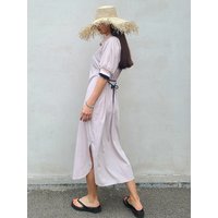 Baby Pink Shirt Dress