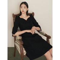 Classic Nostalgia Dress Midi