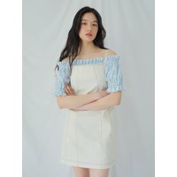 Backless Strap Mini Dress