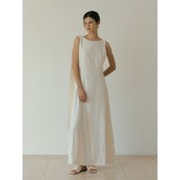 Silky Tied Maxi Dress