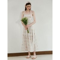 DD_French Floral Fairy See Through Dress - pink