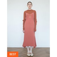 Back String Slip Dress