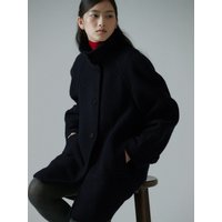 Boukle Half Coat Navy