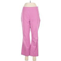 A New Day Dress Pants - MidReg Rise: Pink Bottoms - Size