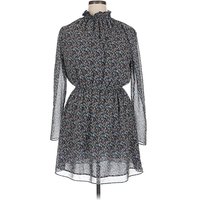 The East Order Casual Dress - Party: Gray Paisley Pattern Dresses - Used - Size X