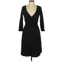 Velvet Cocktail Dress - Wrap: Black Dresses - Used