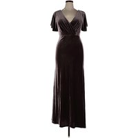 Jenny Yoo Collection Cocktail Dress - Formal: Brown Dresses - Used - Size