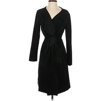 Velvet by Graham & Spencer Cocktail Dress - Wrap: Black Dresses - Used