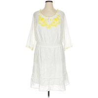 Old Navy Casual Dress - Popover: White Dresses - Used - Size X