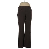 DressBarn Dress Pants - Low Rise: Brown Bottoms - Size Petite