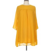 H&M Casual Dress - Popover: Yellow Dresses - Used - Size