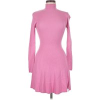 Zara Casual Dress - Sweater Dress: Pink Dresses - Used