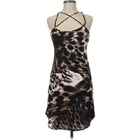 Stillwater Cocktail Dress: Brown Tie-dye Pattern Dresses - Used