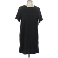 Old Navy Casual Dress - Shift: Black Solid Pattern Dresses - Used