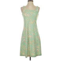 Columbia Casual Dress - A-Line: Green Paisley Pattern Dresses - Used - Size X