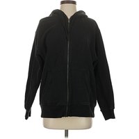 Athleta Zip Up Hoodie: Black Tops - Size X