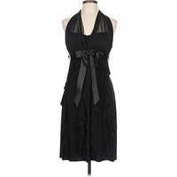Betsy & Adam Cocktail Dress - Party: Black Dresses - Used - Size