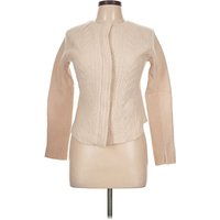 Knitted & Knotted Cardigan Sweater: Tan Sweaters & Sweatshirts