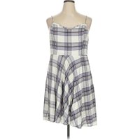 Old Navy Casual Dress: Gray Plaid Pattern Dresses - Used - Size X