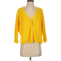 CAbi Cardigan Sweater: Yellow Sweaters & Sweatshirts