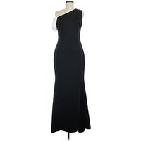 Badgley Mischka Cocktail Dress: Black Dresses - Used - Size