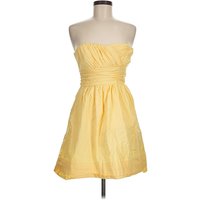 Teeze Me Cocktail Dress: Yellow Dresses - Used - Size