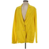 Velvet Blazer Jacket: Yellow Jackets & Outerwear