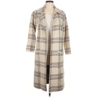 Cyrus Coat: Ivory Jackets & Outerwear - Size X