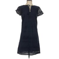 Brooks Brothers Red Fleece Casual Dress: Blue Dresses - Used - Size