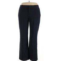 Coldwater Creek Dress Pants - High Rise: Blue Bottoms - Size