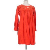 Madewell Casual Dress - Popover: Orange Dresses - Used - Size X