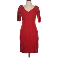 Maggy London Cocktail Dress - Sheath: Red Dresses - Used - Size