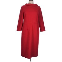 Boden Casual Dress - Sweater Dress: Red Dresses - Used - Size