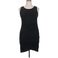 Leith Casual Dress - Sheath: Black Solid Pattern Dresses - Used - Size X