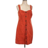 Banana Republic Factory Store Casual Dress: Orange Dresses - Used - Size