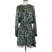White House Black Market Cocktail Dress: Green Dresses - Used