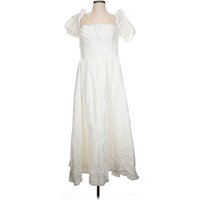 Reformation Casual Dress: White Dresses - Used - Size