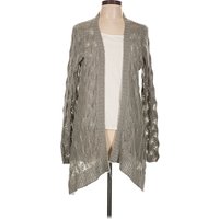 Yarn Art Cardigan Sweater: Gray Sweaters & Sweatshirts