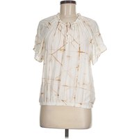 Short Sleeve Blouse: Ivory Tops