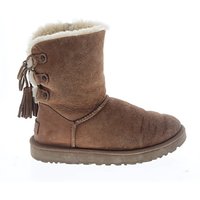 Ugg Ankle Boots: Brown Shoes - Size