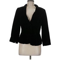 Ann Taylor Factory Blazer Jacket: Black Jackets & Outerwear - Size